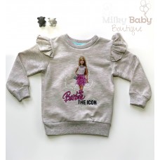 Barbie omuz detay Sweatshirt
