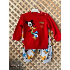 Mickey mobil takım kırmızı 