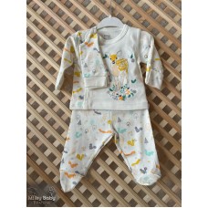 Kendinden eldivenli -şapka  kombin detaylı üçlü takım 